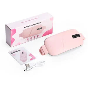 Hailicare Uterus Warming Belt – Electric Heating & Vibration Therapy Pad for Period Pain Relief, Waist Support & Daily Comfort