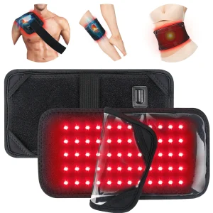 ASTAREXIN Red Light Therapy Belt – 660nm & 850nm Infrared Wrap with 60 LEDs for Slimming, Muscle Recovery & Skin Care